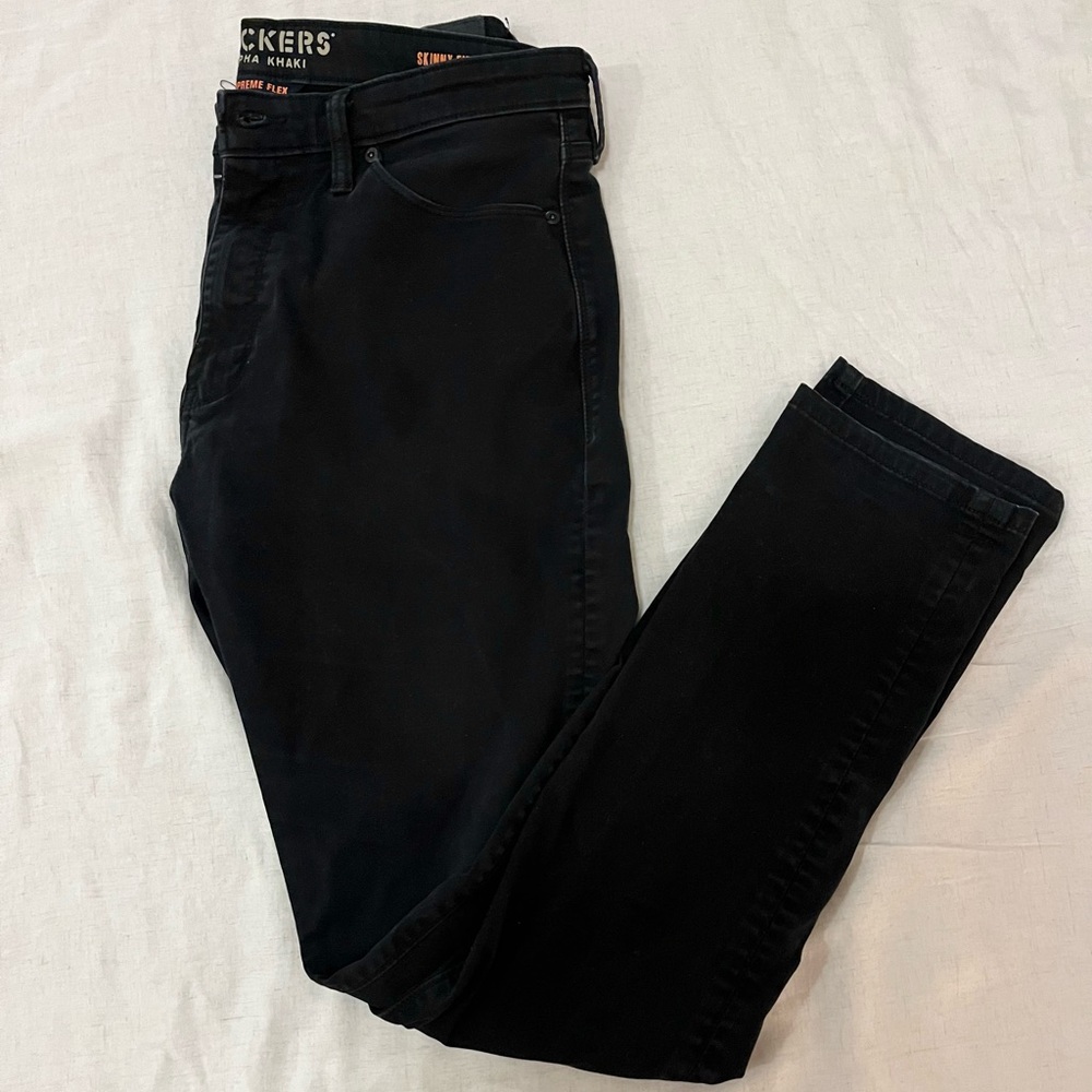 Dockers Black Slim Fit Alpha Khaki Jeans